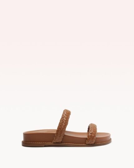 Alessia Flat Cuoio